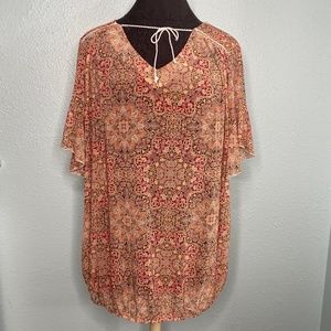 Per Seption Concept Sheer Blouse